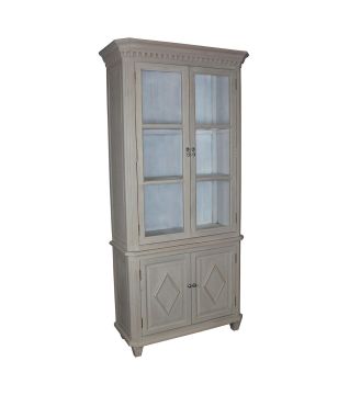 Gray Washed Cabinet