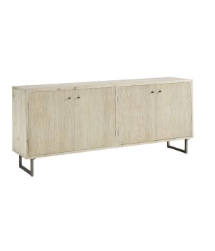 Washed Natural 4 Door Sideboard