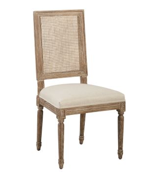 Cane Rectangle Dining Chair