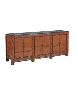 Four Door Amber Sideboard