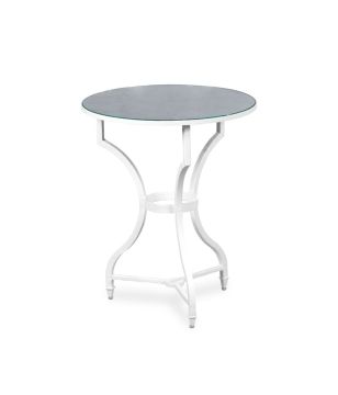 Eglomise Mirror Top Side Table