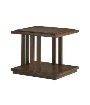 Modern Dark Stain Side Table