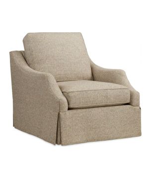 Uma Stucco Bea Swivel Chair