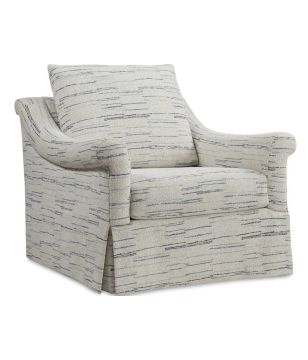 Light Blue Emme Swivel Chair
