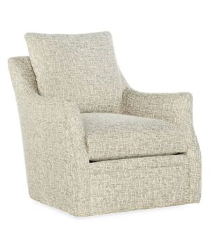 Grey Textured Bree Swivel Chair