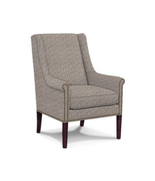 Lamar Taupe Wing Back Chair