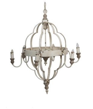 Shabby Chic Metal Chandelier