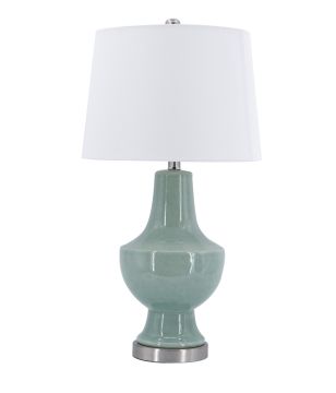 Soft Green Blue Table Lamp