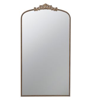 Floor-length Baroque Gold Mirror