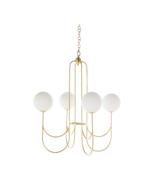 Elegant 4 Bulb Light Chandelier