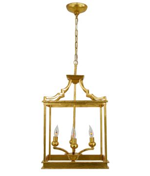 Antique Gold Leaf Lantern