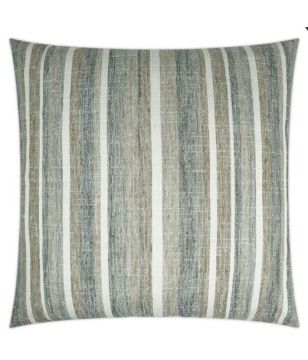 Neutral Faded Stripe Pillow