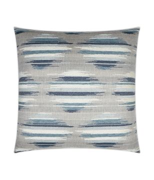 Abstract Spotted Blue Pillow