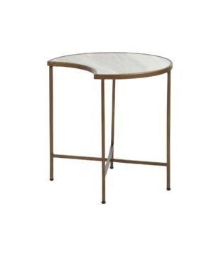 Moon-Shaped Coffee Table