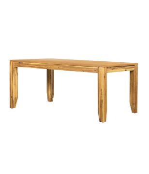Light Warm Stained Dining Table