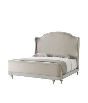 Madeleine Elsa Grey King Bed