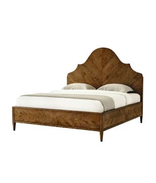 Nova King Bed Dusk Finish