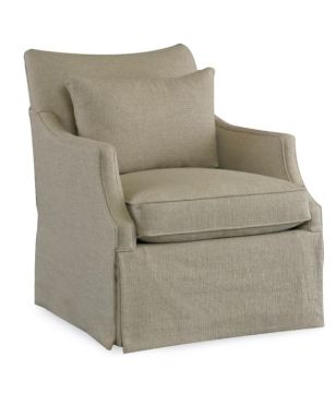 Blue & Orange Swivel Glider