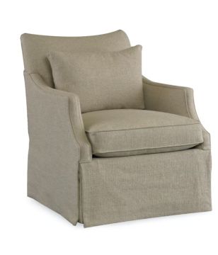 Azriel Swivel Glider Seafoam