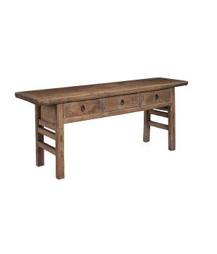 Dark Stain Butcher Table