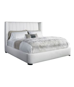 White Sanders King Bed
