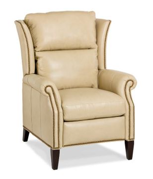 Wheat Leather Sami Recliner