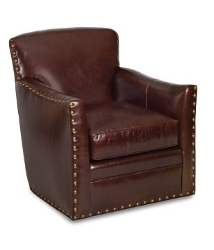 Keenan Toffee Swivel Chair