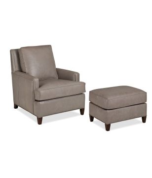 Keenan Molasses Chair & Ottoman