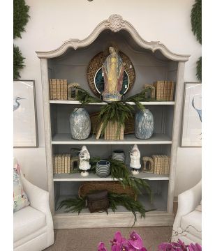 Deco Top Bookcase