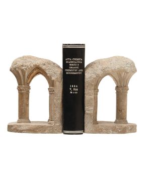 Distressed Archway Bookends