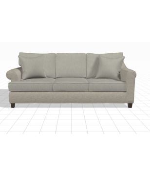 Pewter Sock Arm Sofa