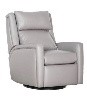 Linen Swivel Glider Recliner