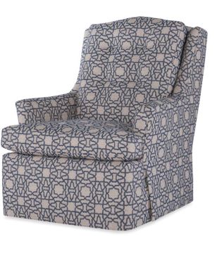 Pinkins Sky Cagney Swivel Rocker