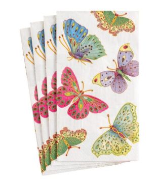Jeweled Butterflies Guest Towel