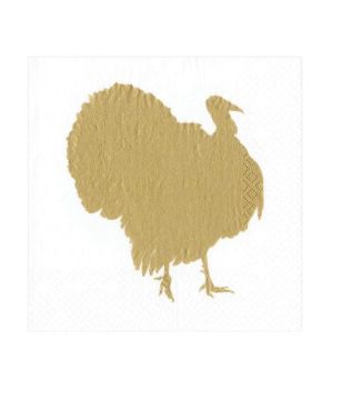 Turkey Fan Cocktail Napkin