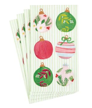 Painted Ornaments Guest Towel