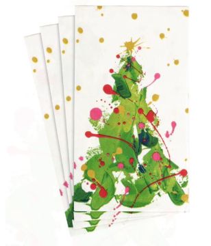 Splatter Tree Guest Towel