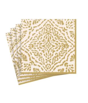Annika in Ivory & Gold Cocktail