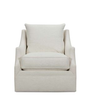 Natural Swivel Glider Chair