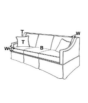 Estate Zeus Pearl Sofa