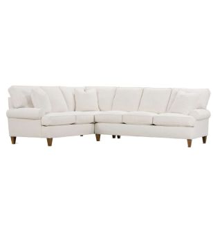 Pearl Left 3 Cushion Sectional