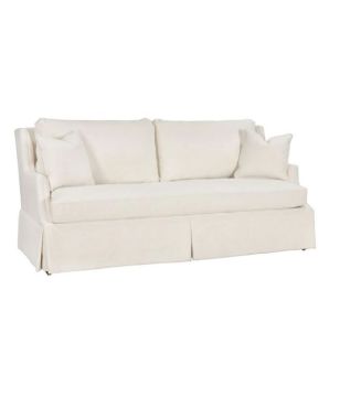 High Back Snow Skirted Sofa