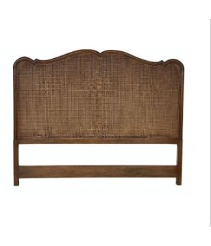 White Shell Rue King Bed