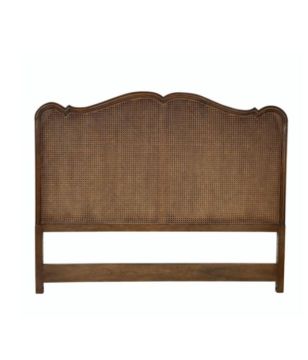 White Rue King Headboard