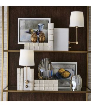 Marble Brass Mini Lamp