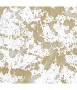Splatterware Gold Cocktail