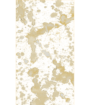 Splatterware Gold Guest