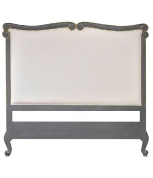 King Grey & Gold Headboard