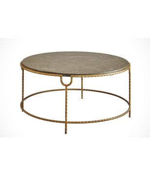 Grey and Gold Coffee Table