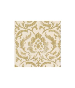 Baroque Ivory Cocktail Napkins